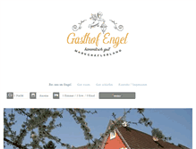 Tablet Screenshot of hotel-engel-muellheim.de